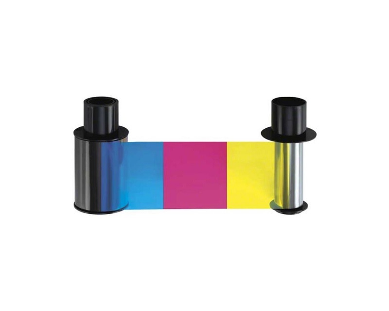 Billede af HID Fargo 84922 HDP6600 4-farve+sort på bagsiden farvebånd (YMCKK) - 600 print. Fargo 84922. Virker kun med duplex printer. FARGO84922